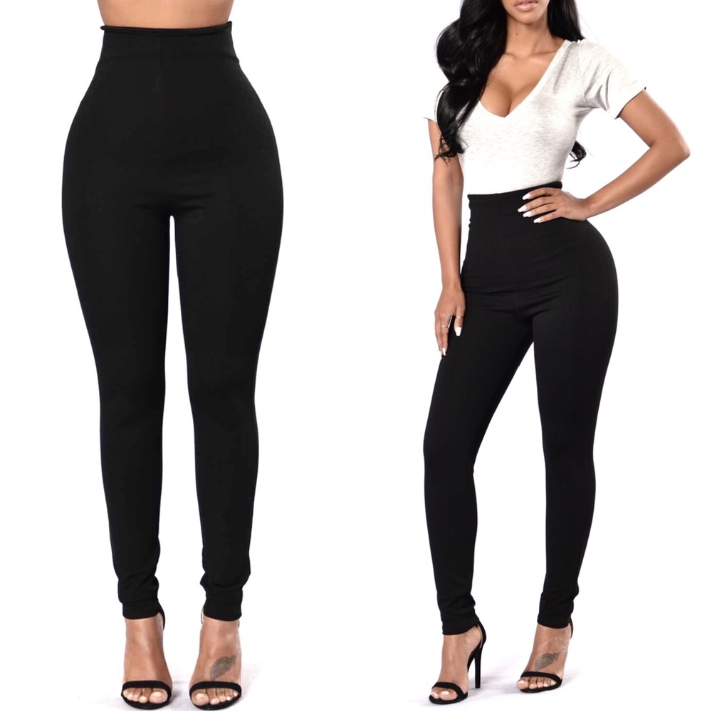 FashionNova 11in High Rise Skinny Pants